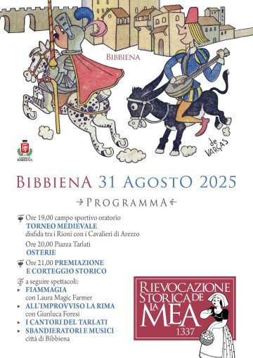 Carnevale Storico di Bibbiena - Rievocazione della Mea